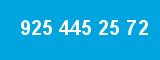 925 445 25 72 925 445 25 72
